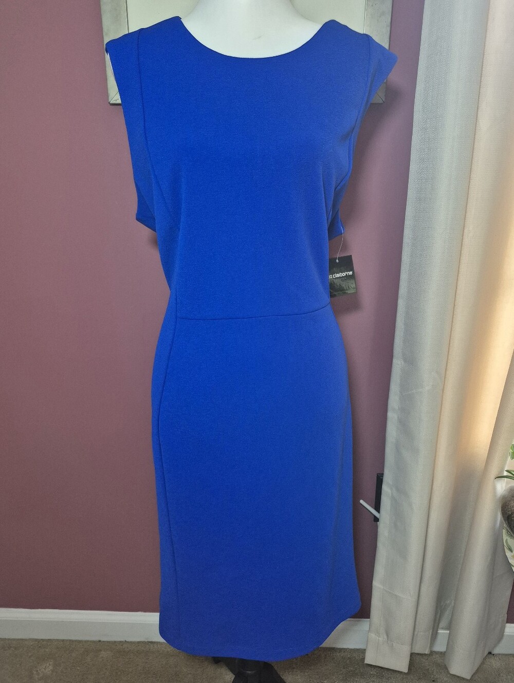 Liz Claiborne Colbalt Blue Dress - Size 18